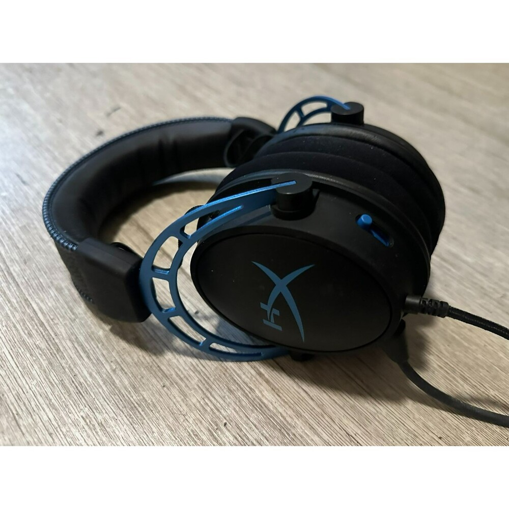 HyperX Cloud Alpha S Wired Over-Ear Gaming 7.1 Headset - Blue